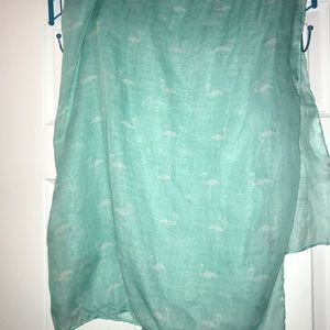 Flamingo scarf